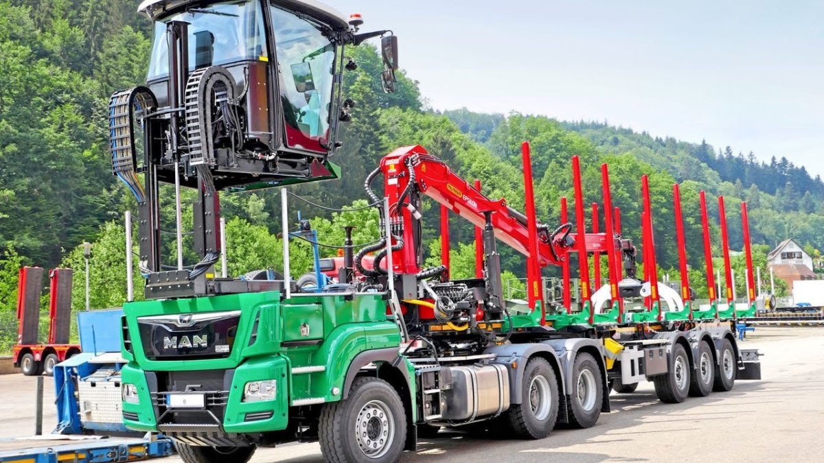 Вольво ф16 лесовоз