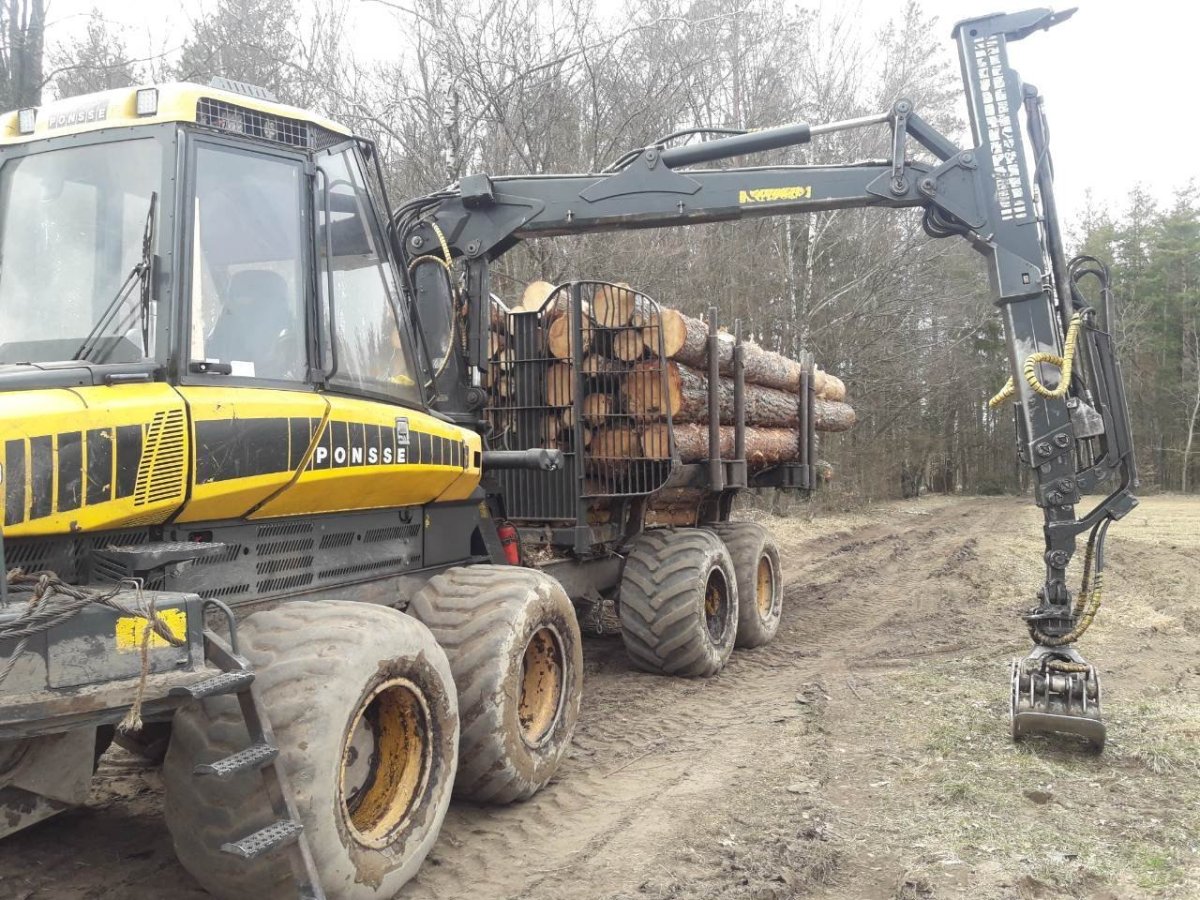 Форвардер Ponsse Buffalo King 8w