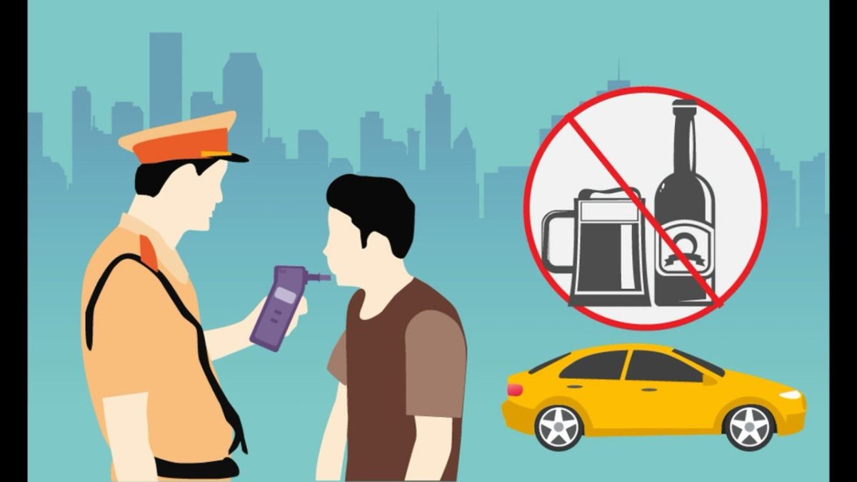 Употребление алкоголя за рулем