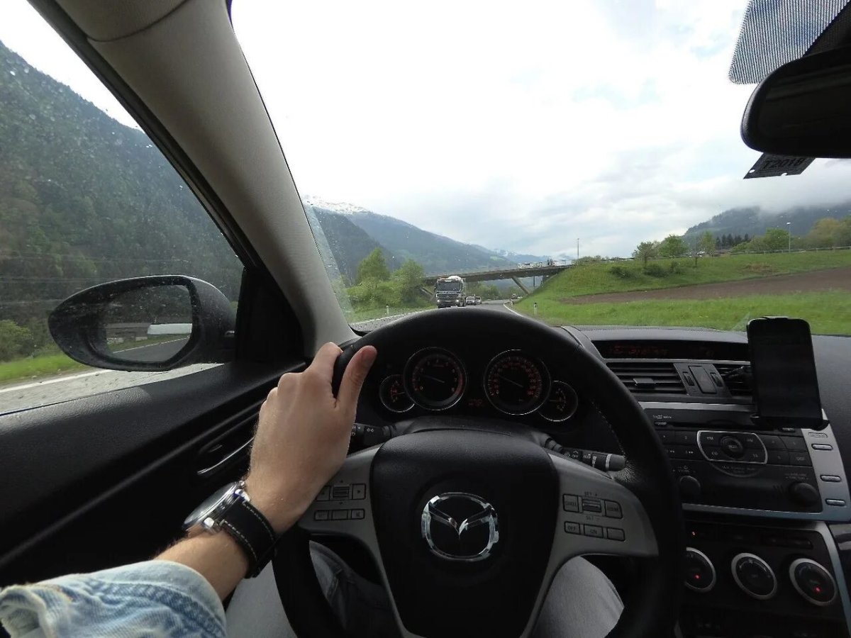 Фотосессия Мазда 6 GH из салона