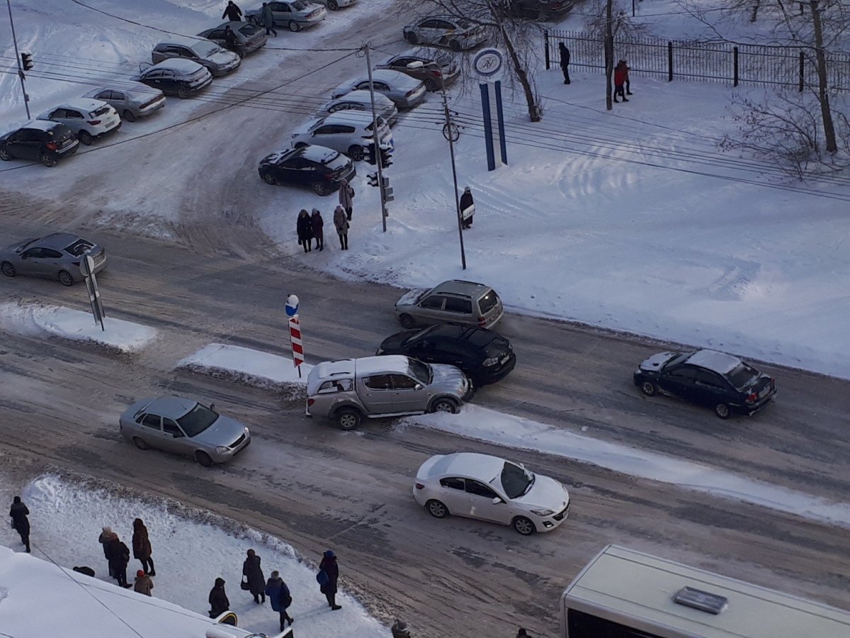 ДТП на выборной Новосибирск