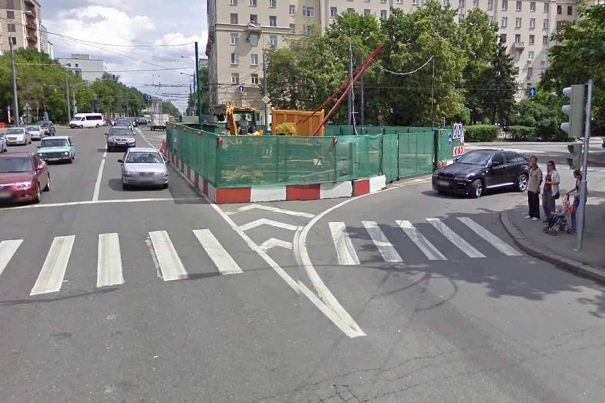 1.16.1 Разметка островок безопасности