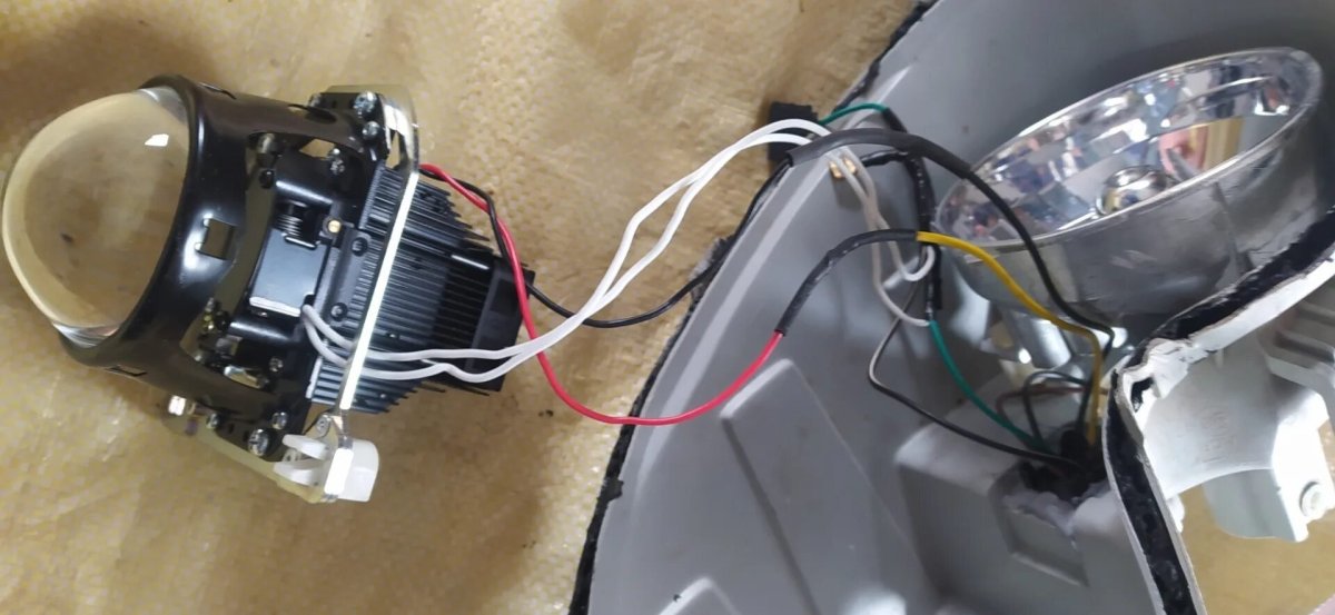 Bi led модули калине 1