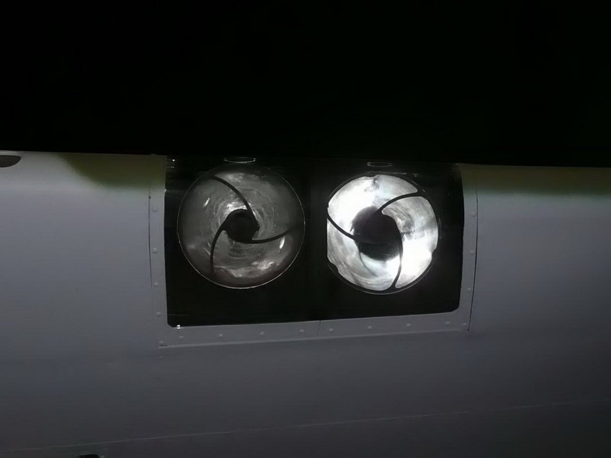 Фары самолета