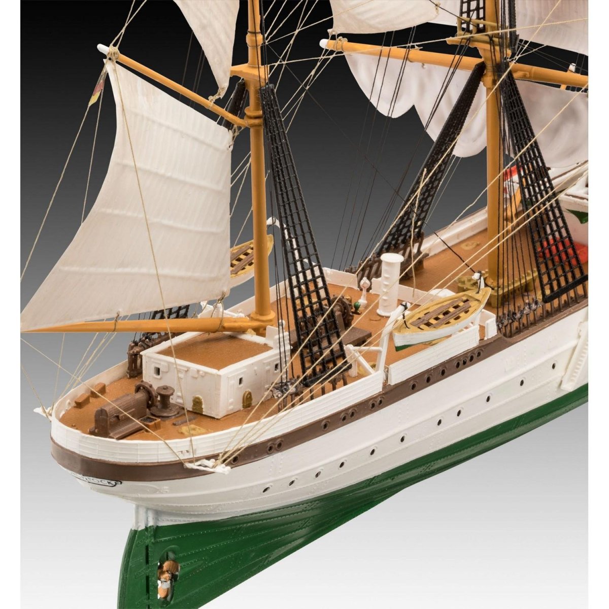 Модель сборная парусник Gorch Fock