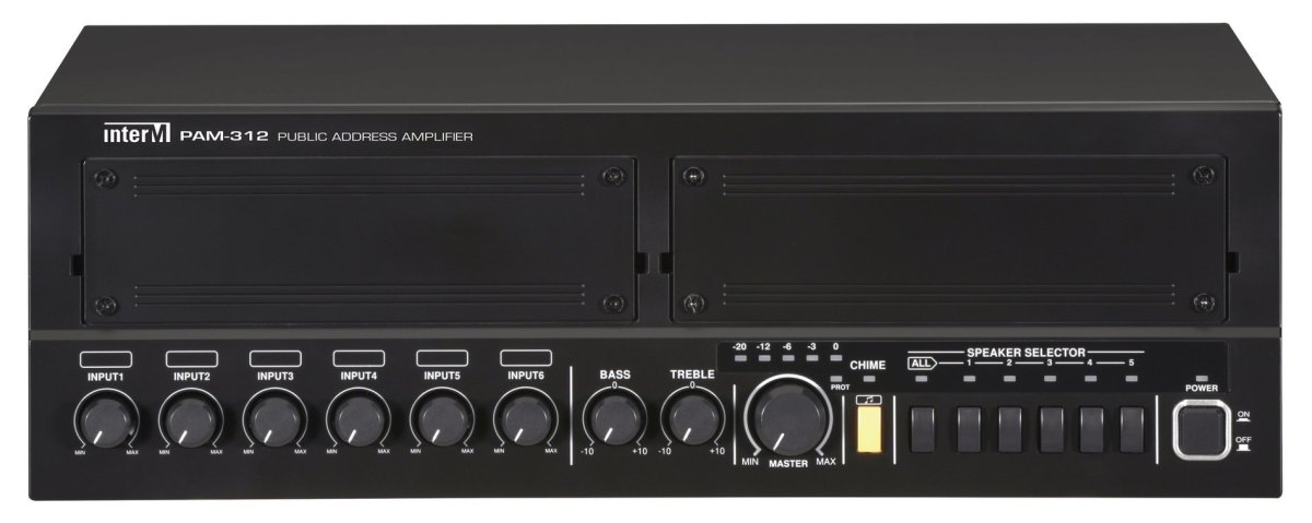 Усилитель оповещения interm Pam-480а