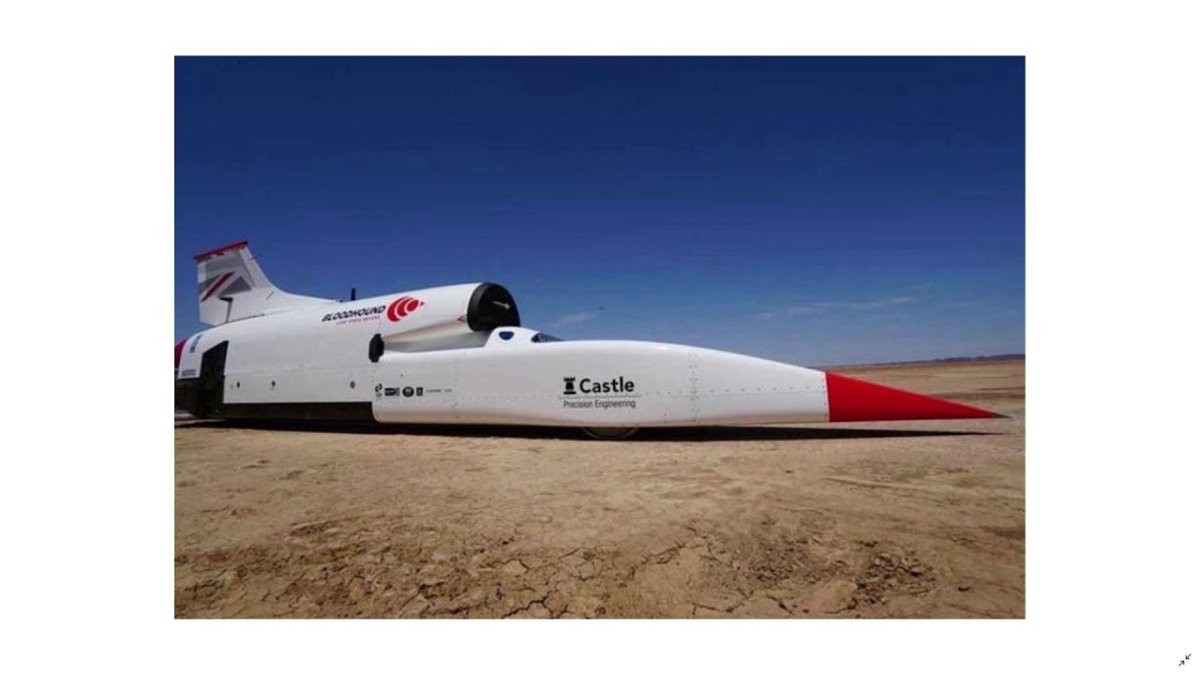 Сверхзвуковая машина Bloodhound SSC