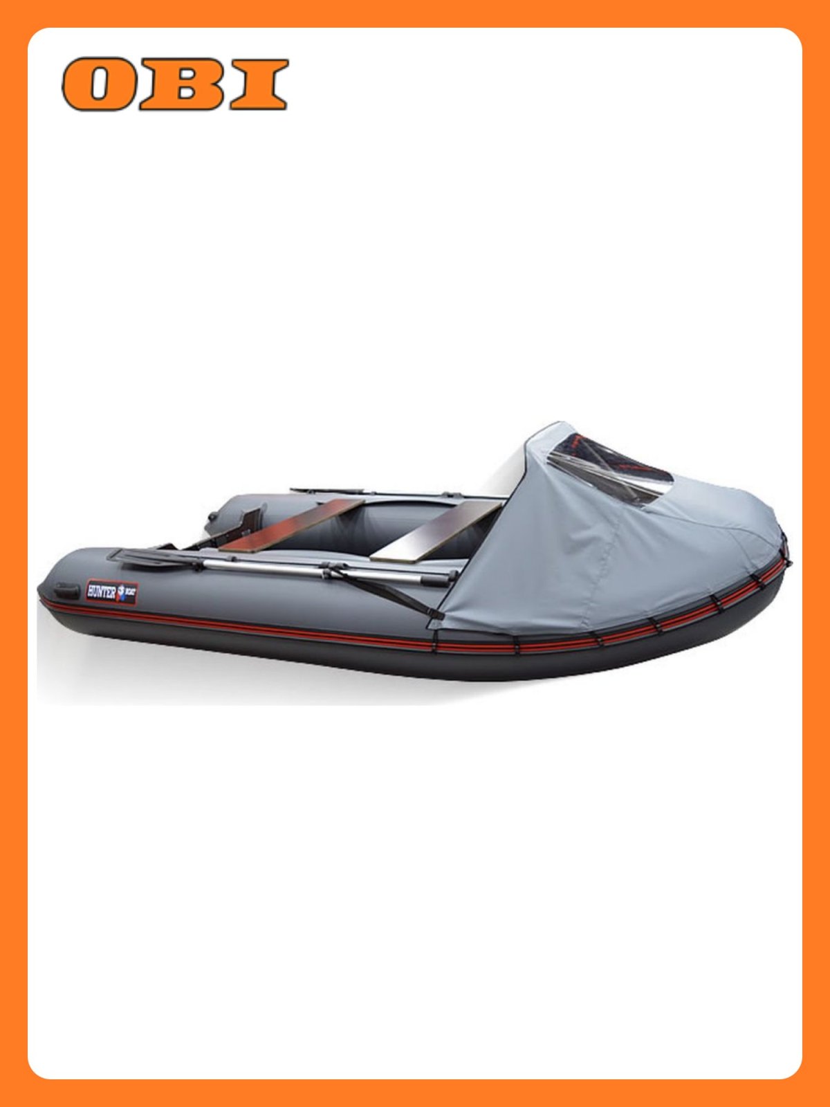 Носовой тент на Хантер 360а