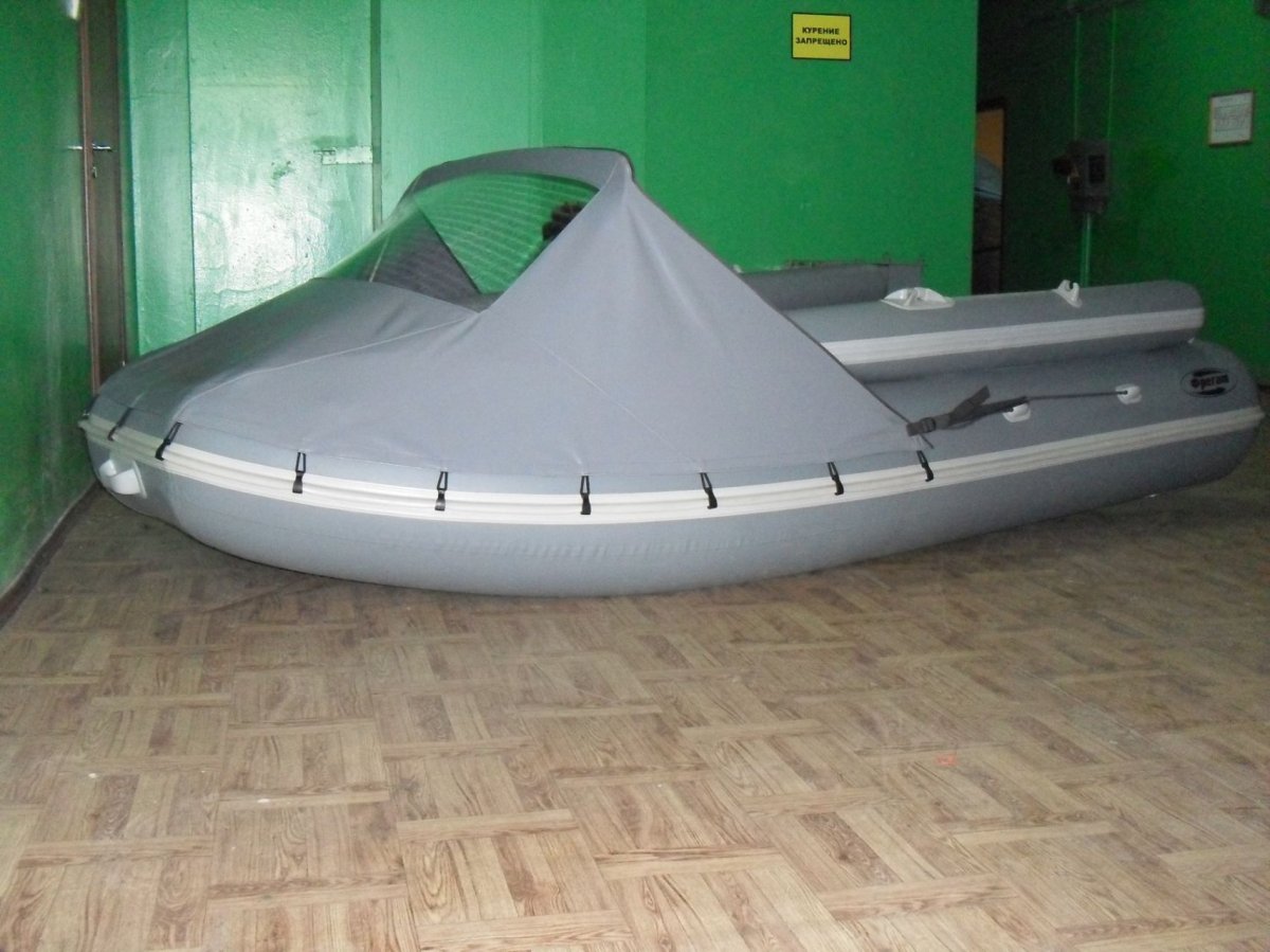 Надувной носовой тент на лодку ПВХ