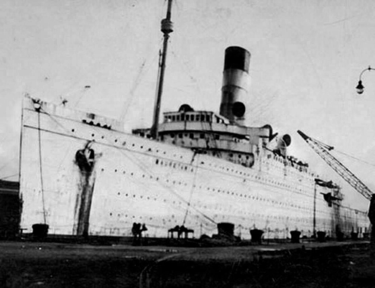 RMS Mauretania 1906