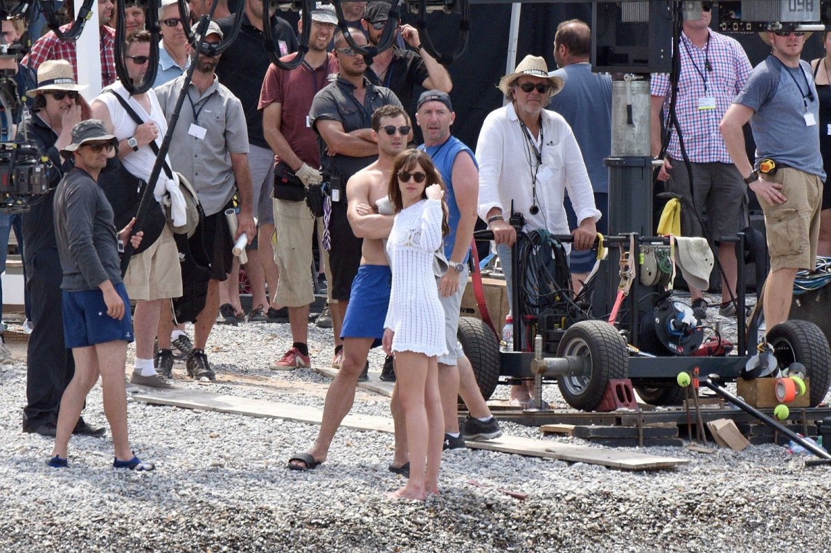 50 Оттенков серого за кадром