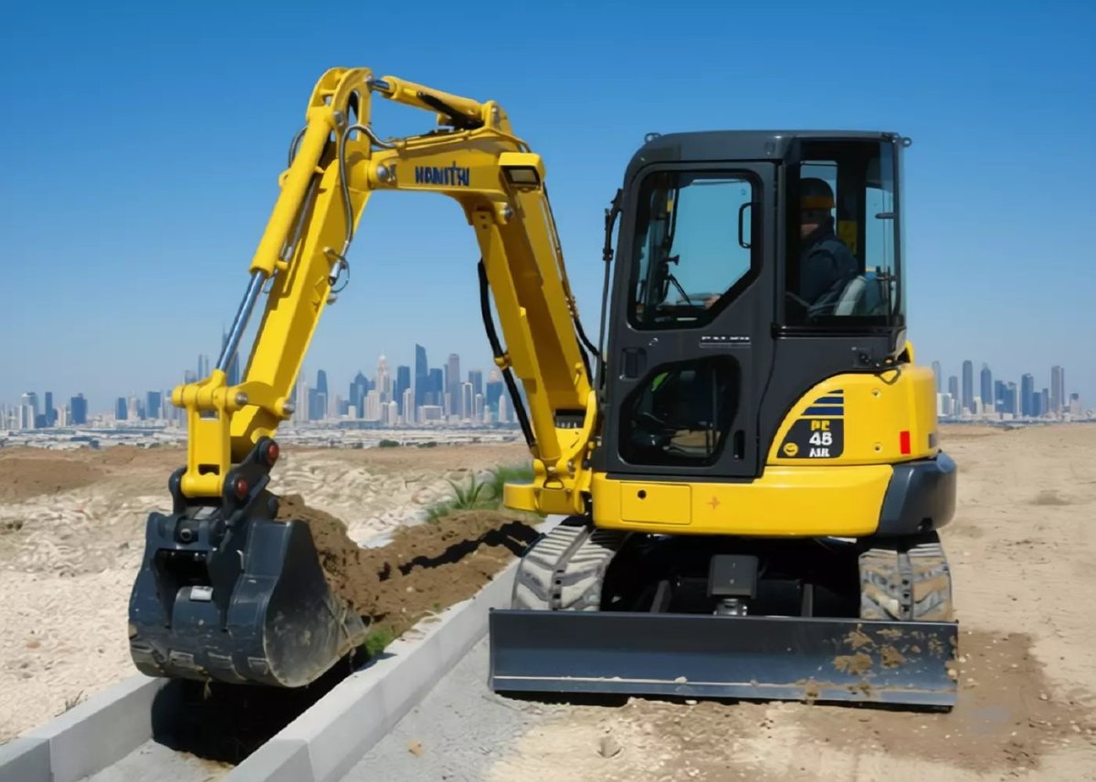 Мини экскаватор Комацу