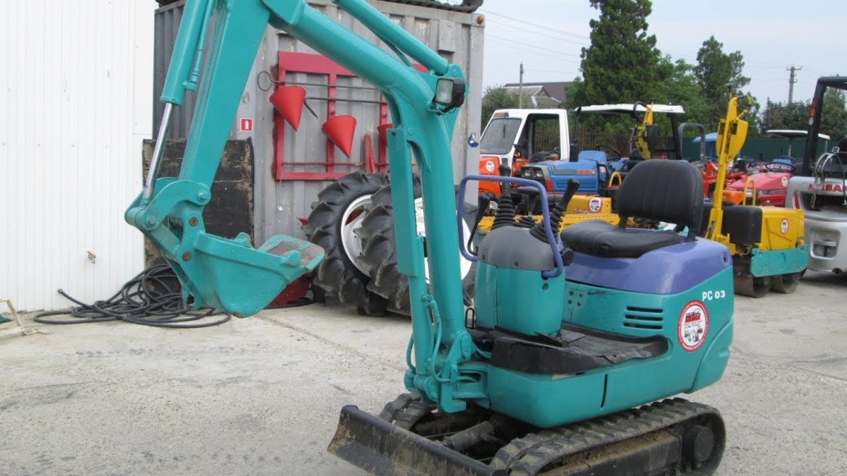 Мини экскаваторы Комацу pc03