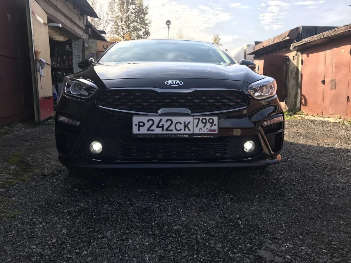 Киа Церато диоды в ПТФ 2021