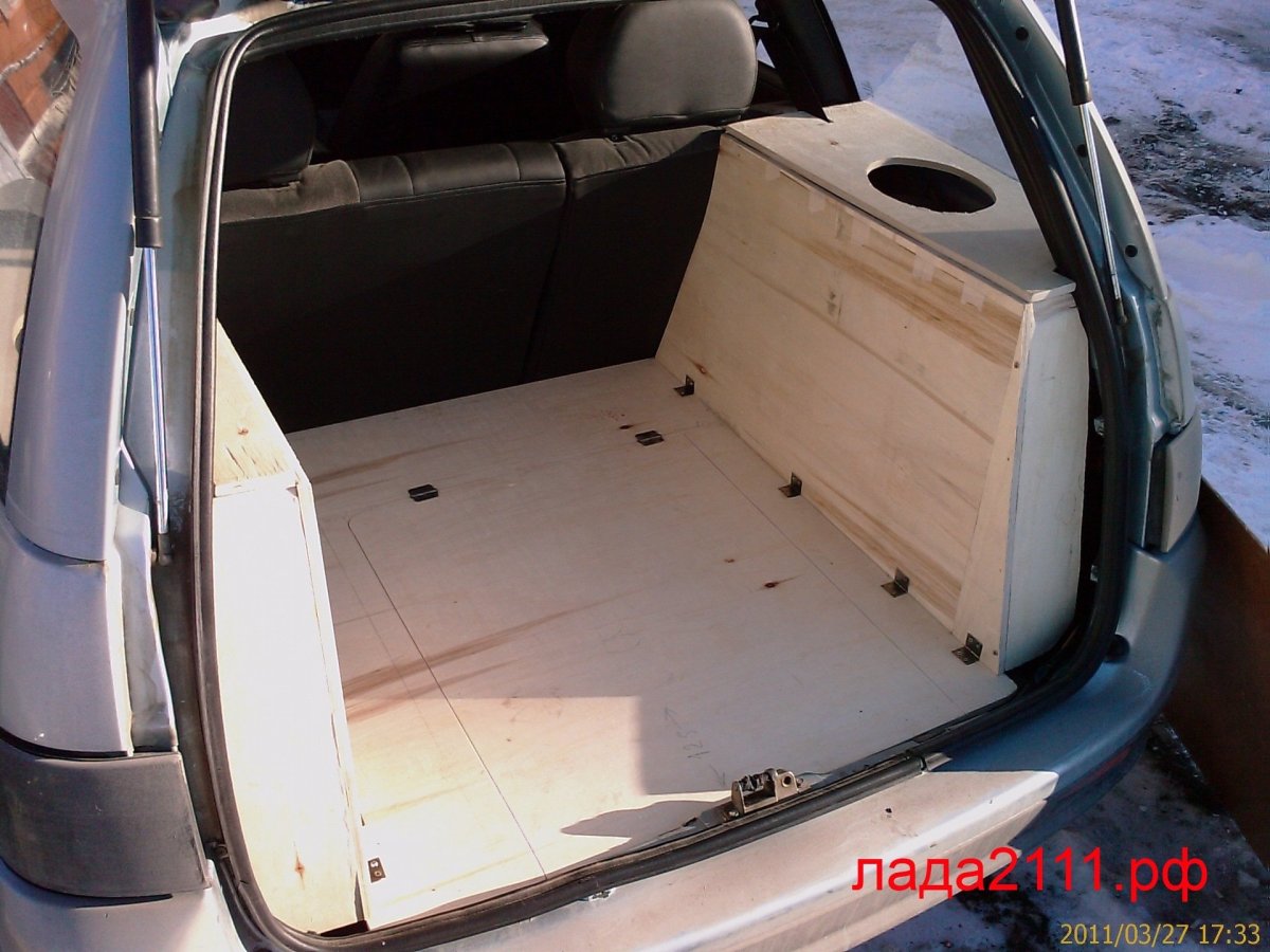 ВАЗ 2111 открытый багажник