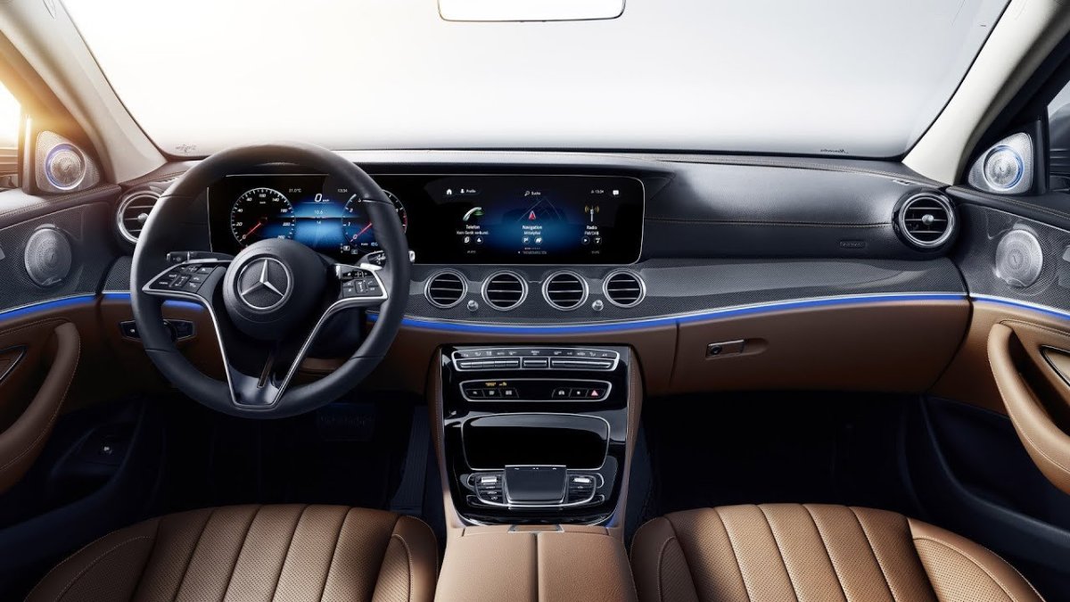 Mercedes e class 2021 Interior