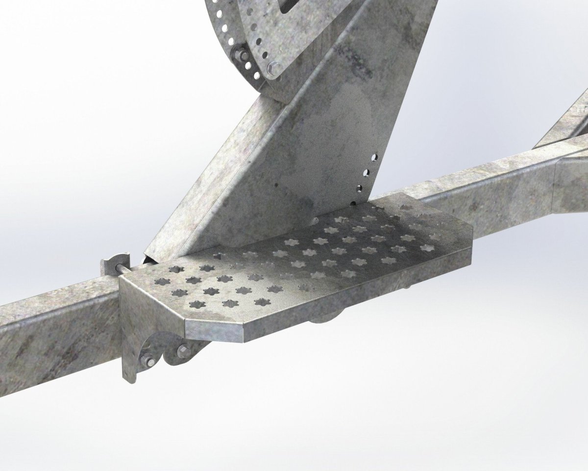 Подножка для прицепа