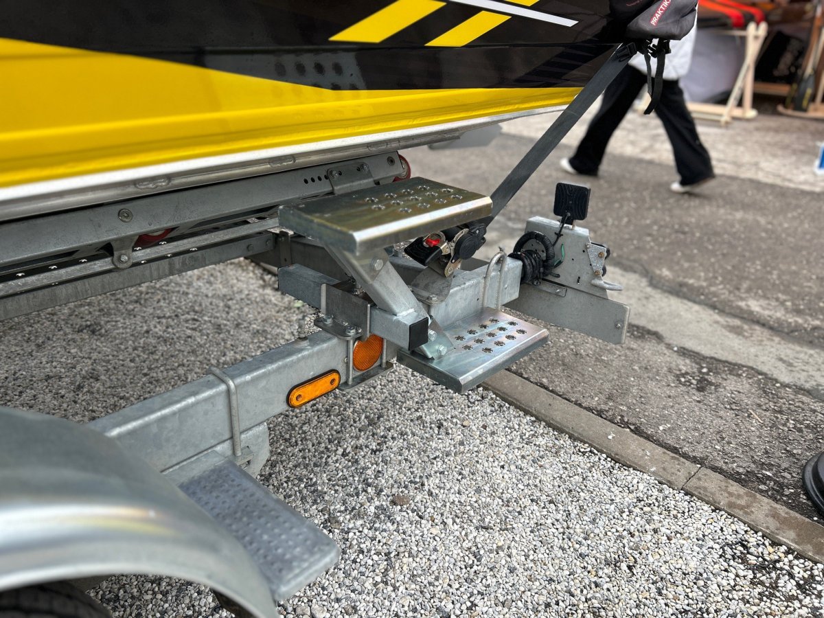 Лестница для прицепа Grunwald