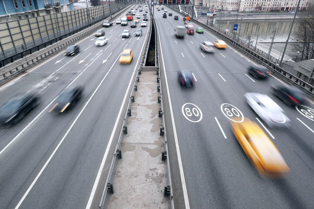 Скорость на магистрали