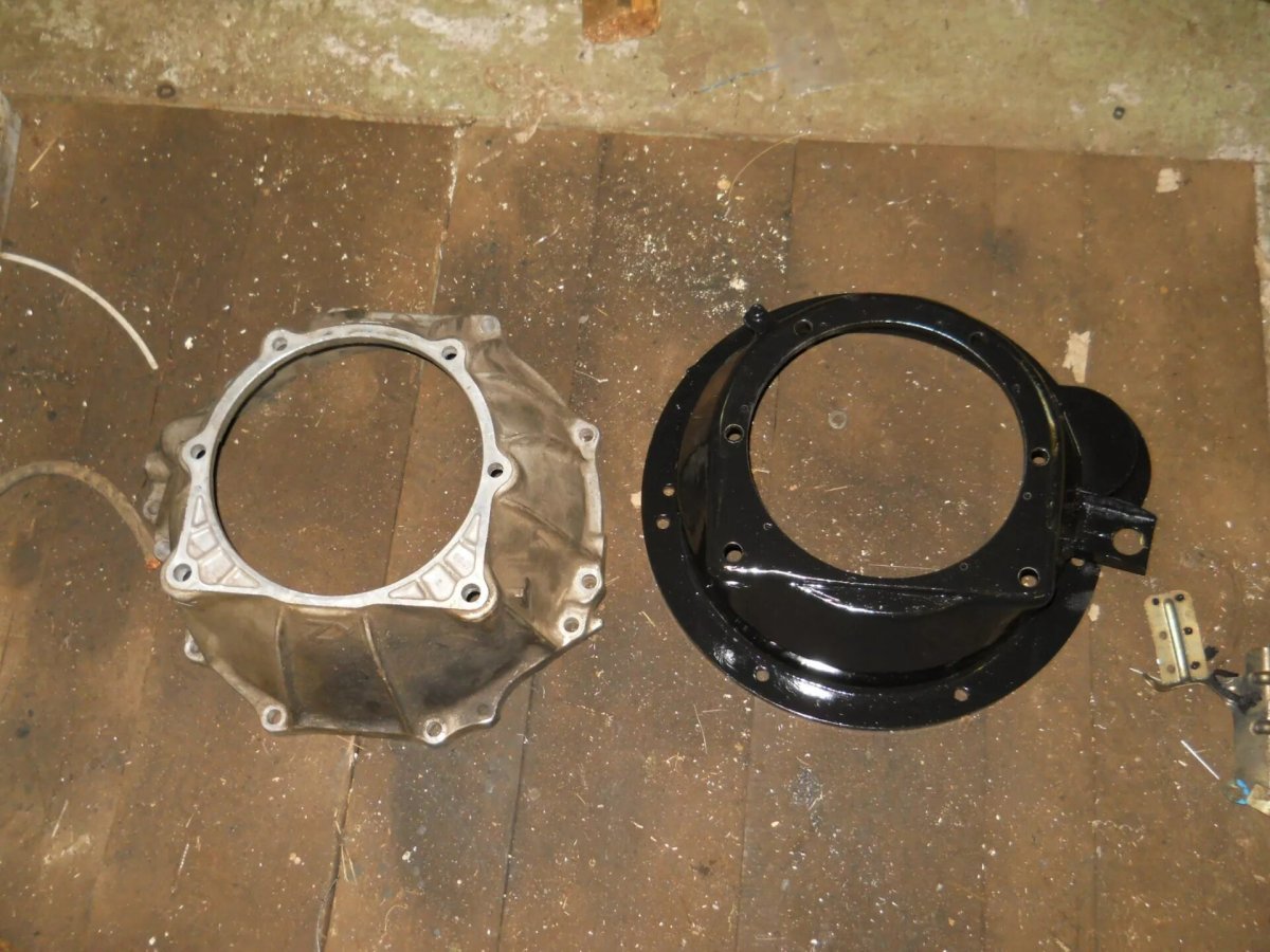 Переходная плита тд27 КПП УАЗ 3151