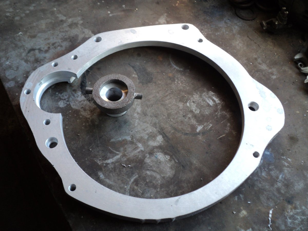 Переходная плита на ЛУАЗ 969