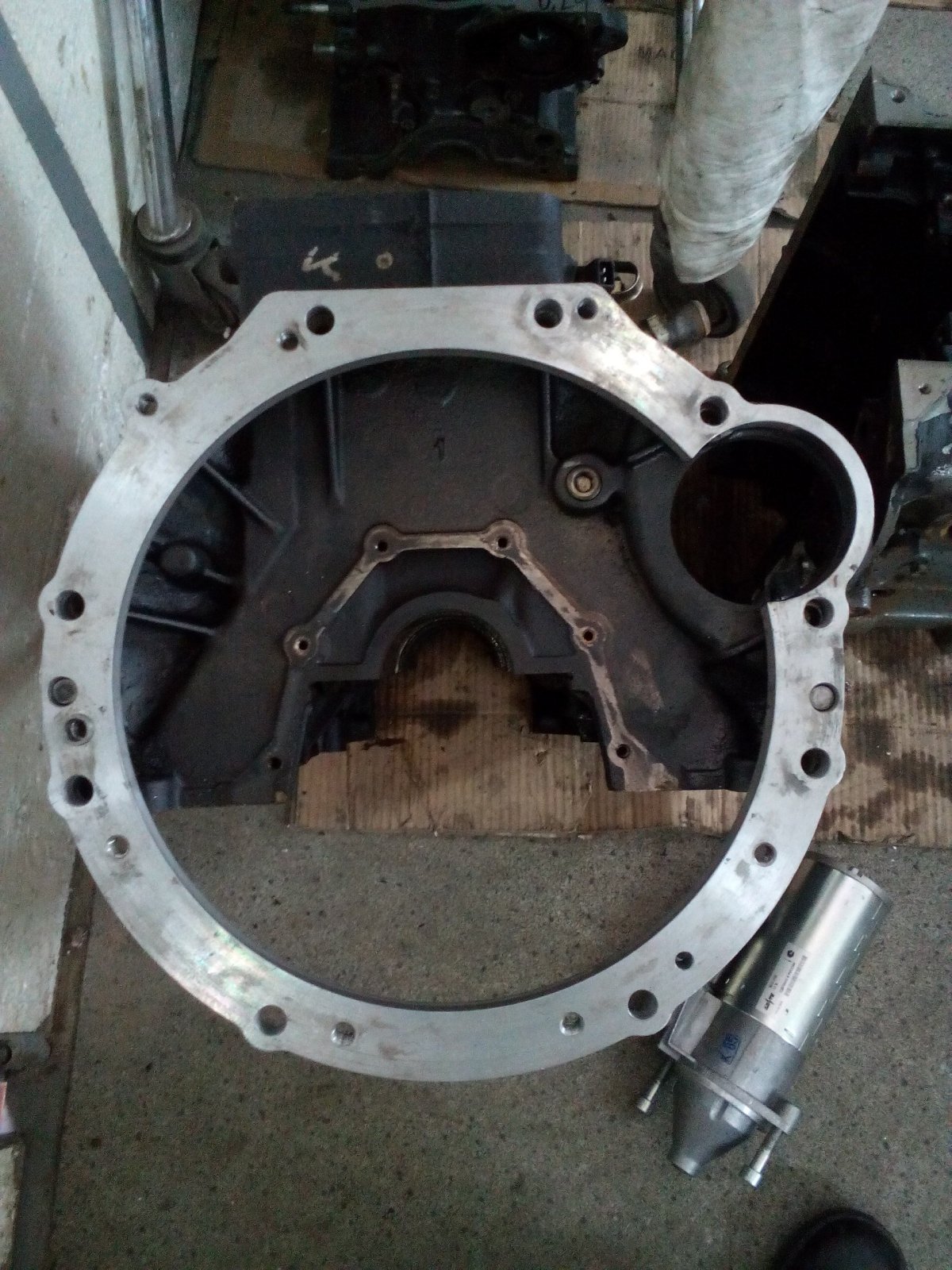 Переходная плита td27 на УАЗ