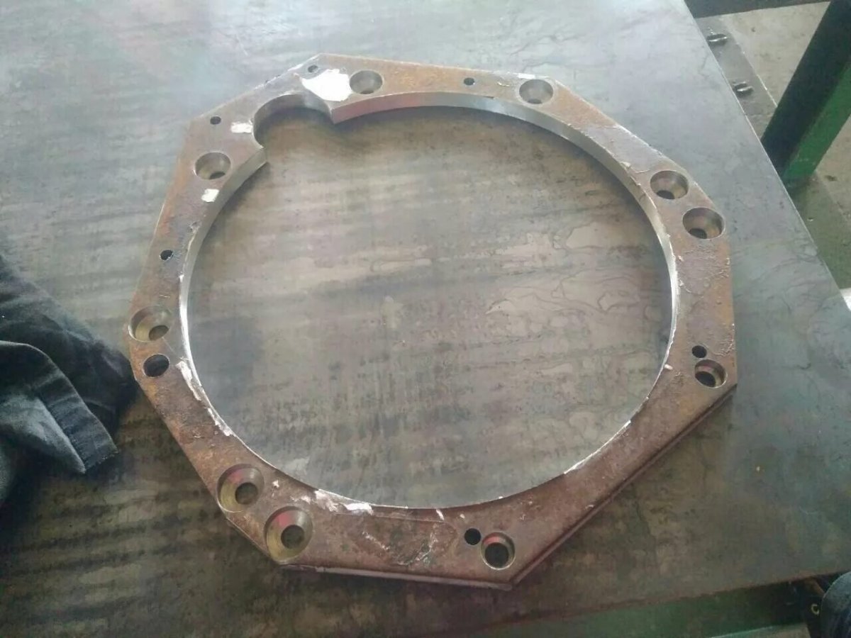 Переходная плита ГАЗ 53 коробка ЗИЛ