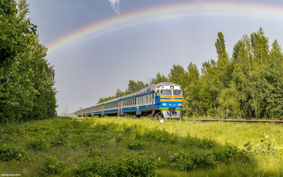 Поезд тепловоз