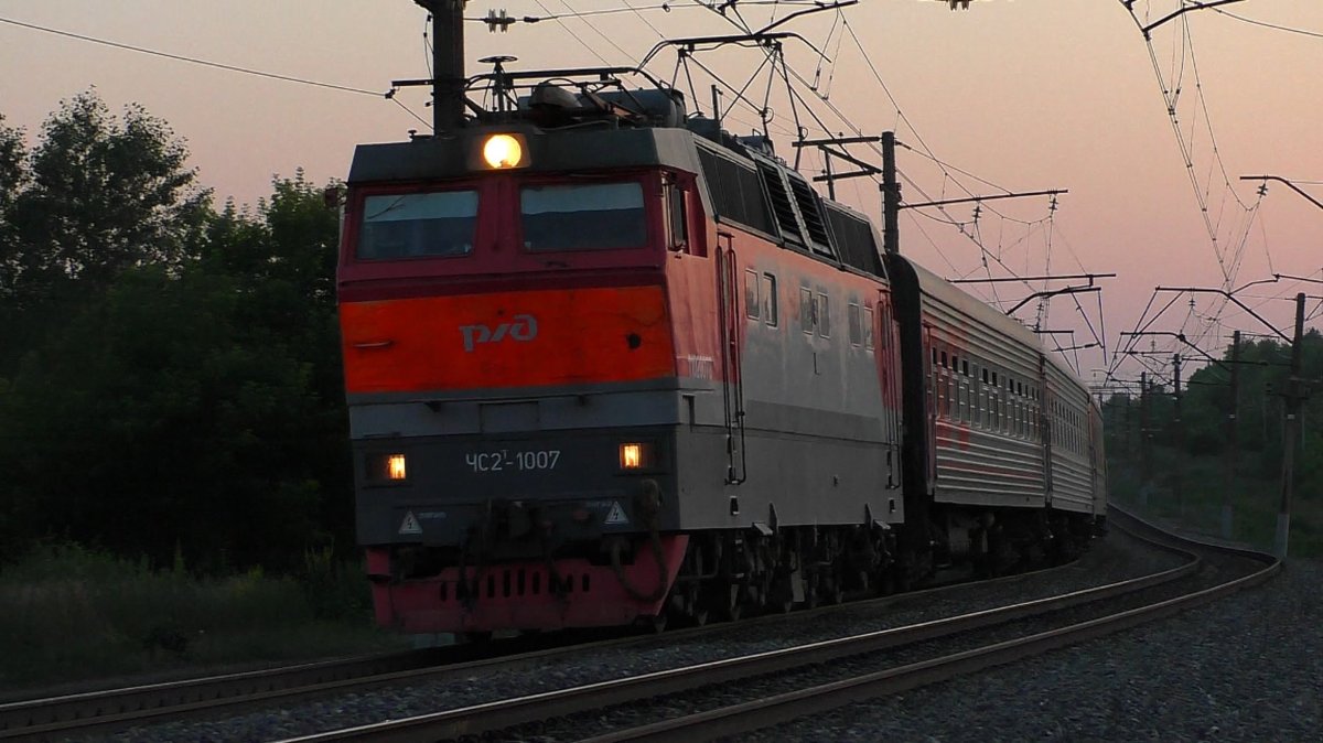 Раритетный электровоз чс200