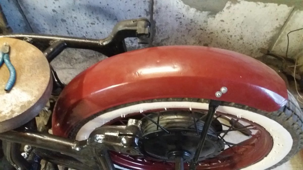 Заднее крыло Ява на ИЖ