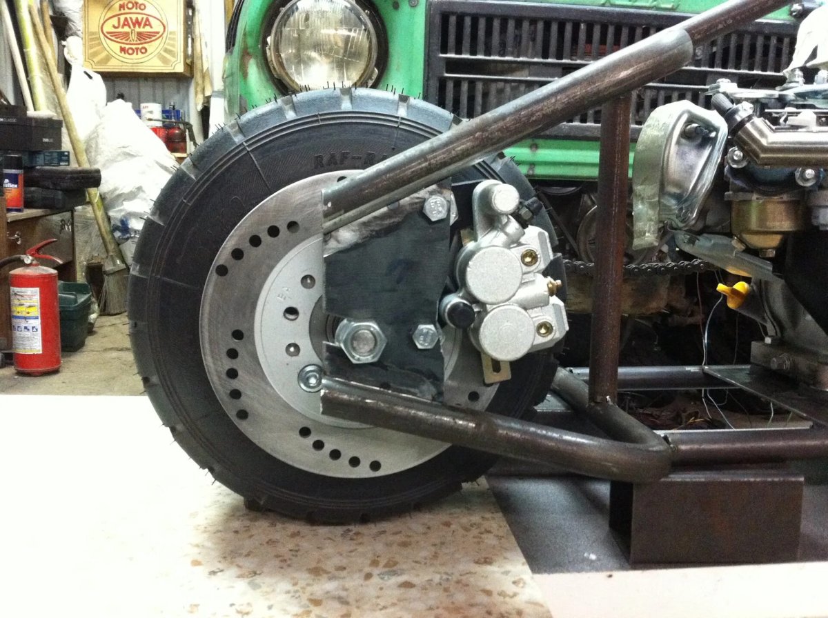 Самодельный мотоцикл