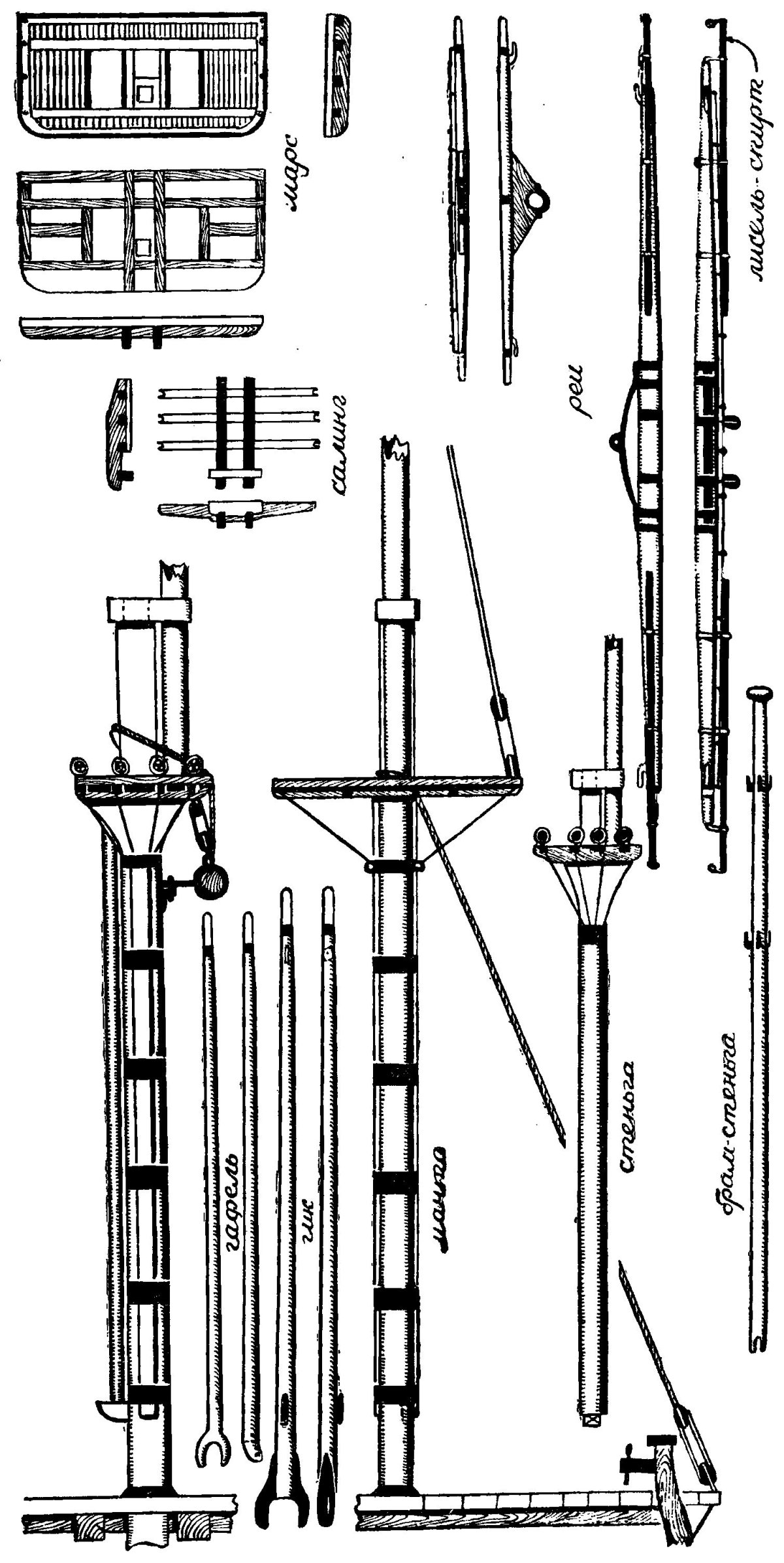 Чертежи Николая Попкова