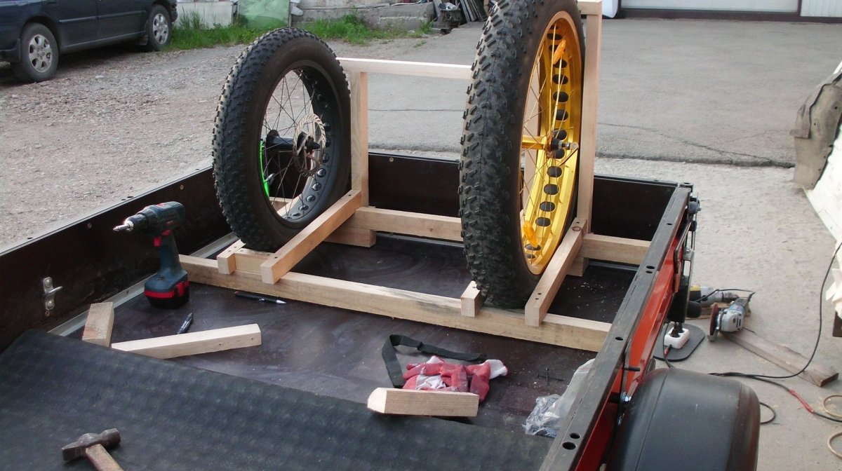 Стапель для перевозки мотоцикла(трап ) д3-01-1