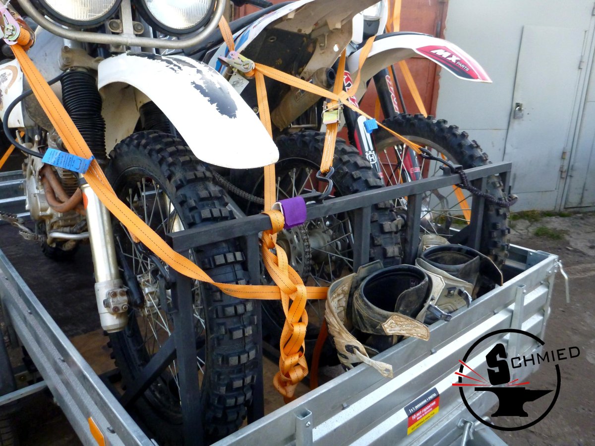 Крепеж для эндуро в прицеп