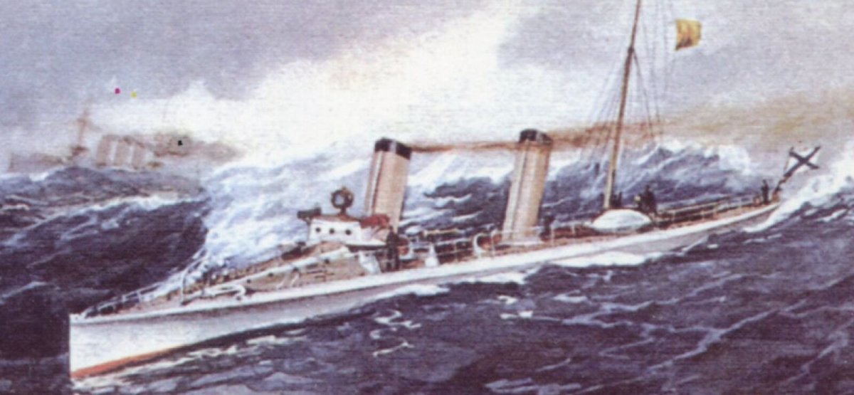 Миноносец лейтенант Бураков Хай Хуа