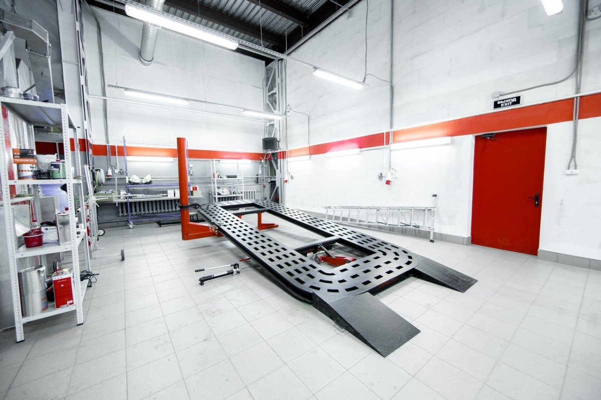 Интерьер автосервиса