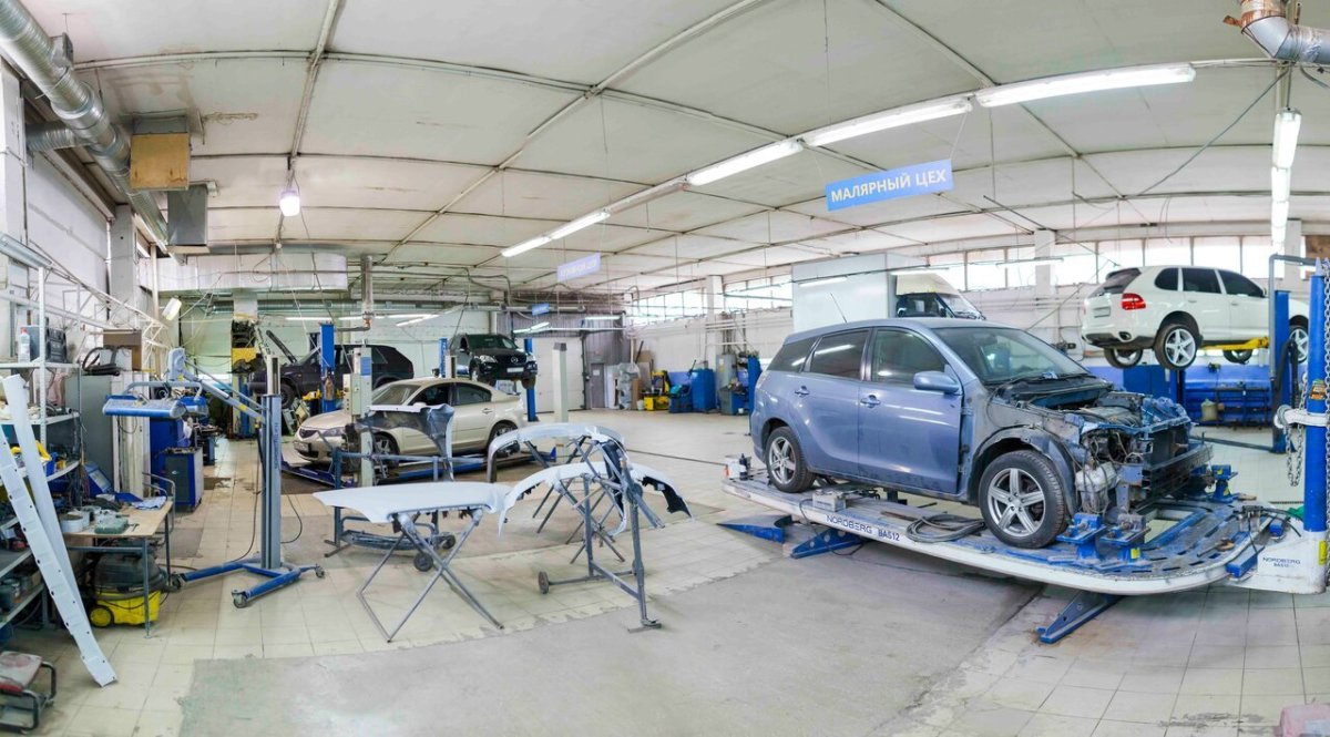 Цех кузовного ремонта