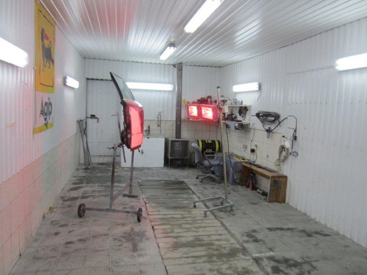 Покрасочный цех для автомобилей