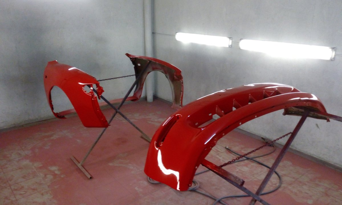 Стойка для покраски крыльев