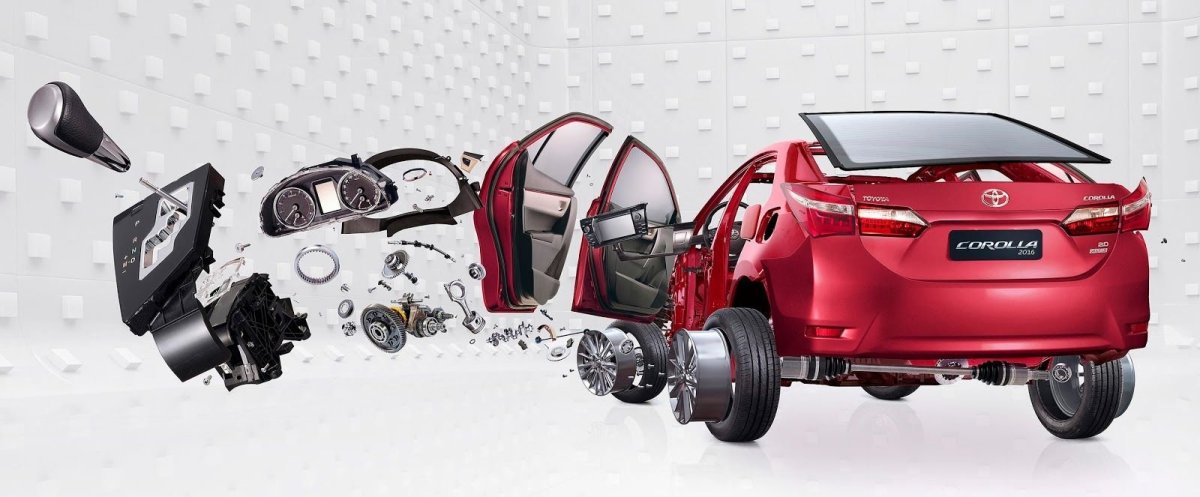 Автомобиль по запчастям