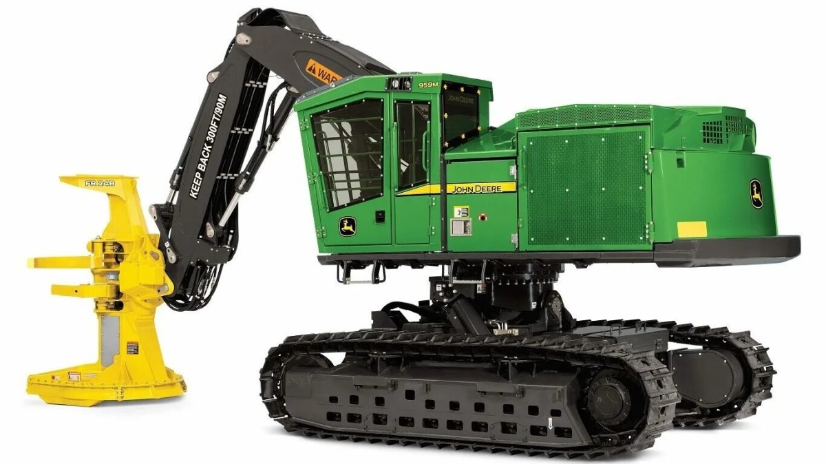 Валочно-пакетирующая машина John Deere