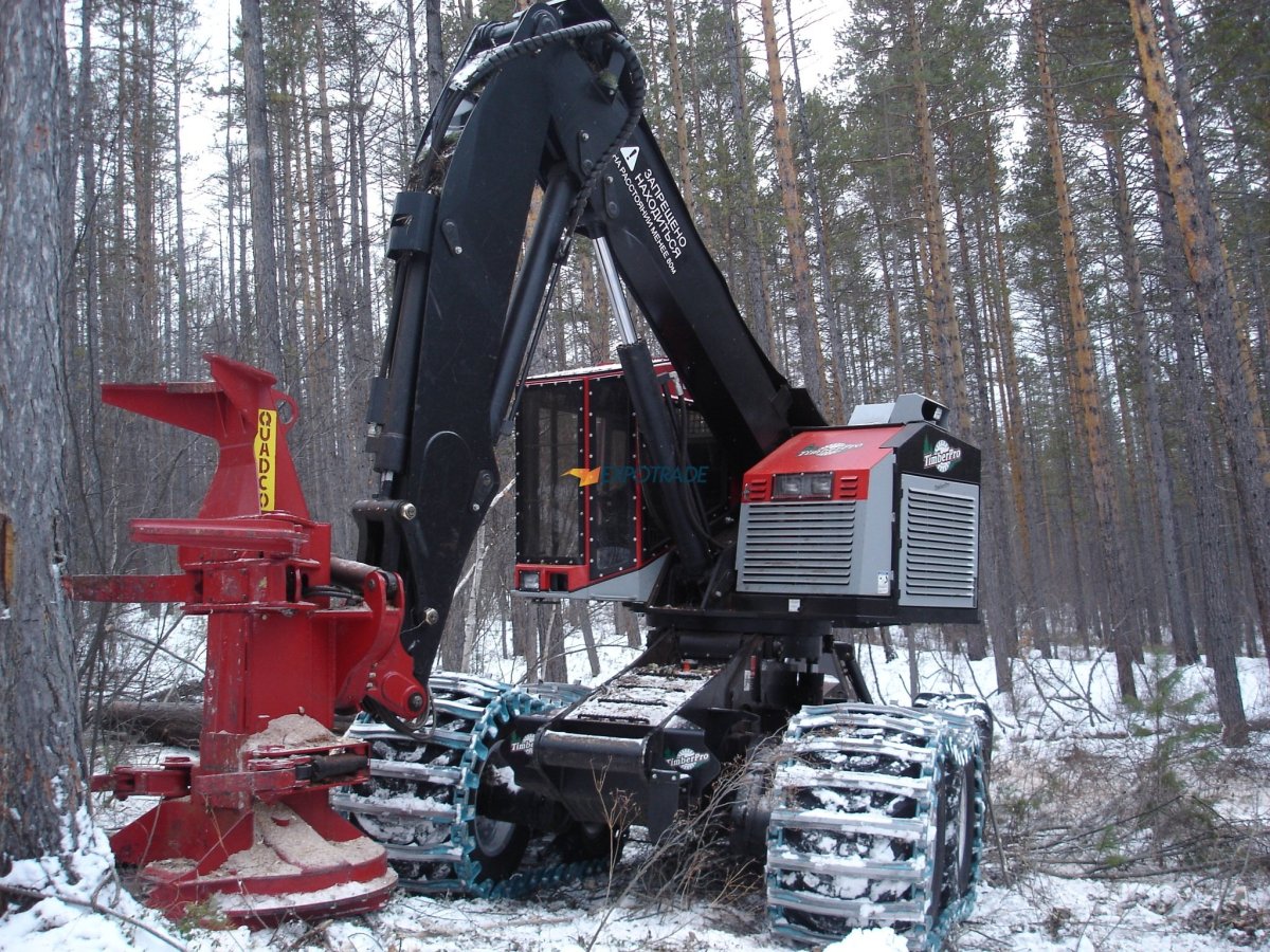 Валочно пакетирующая машина TIMBERPRO