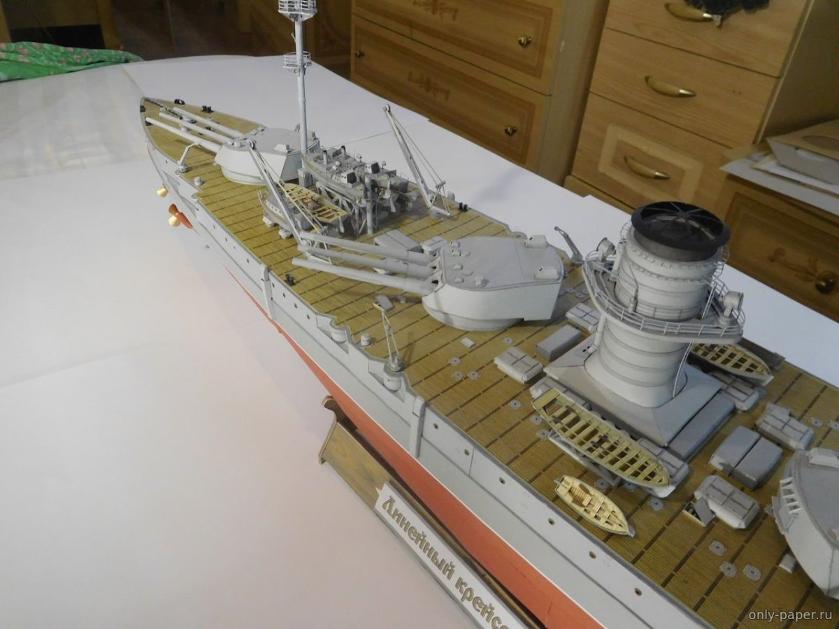 Линкор Измаил модель