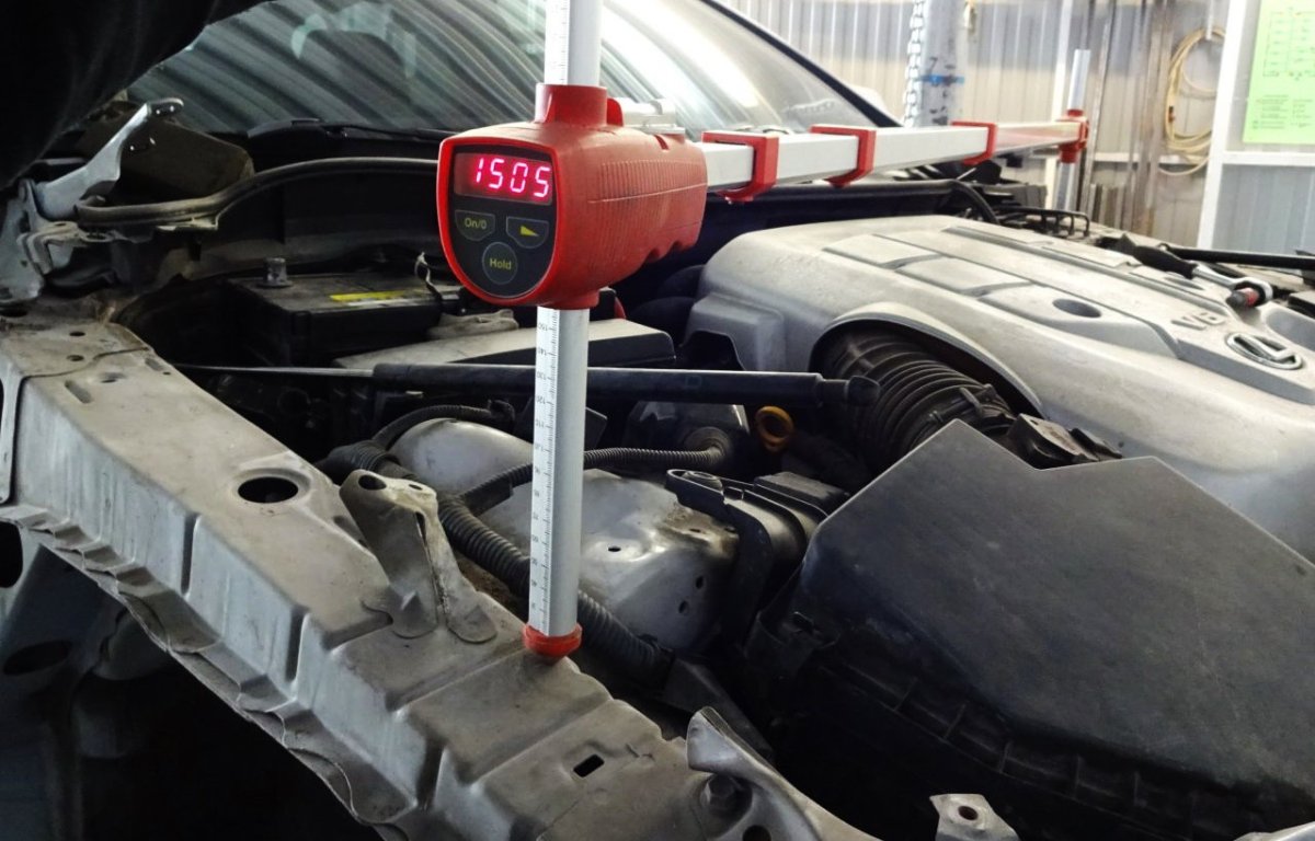 Измерение геометрии кузова автомобиля