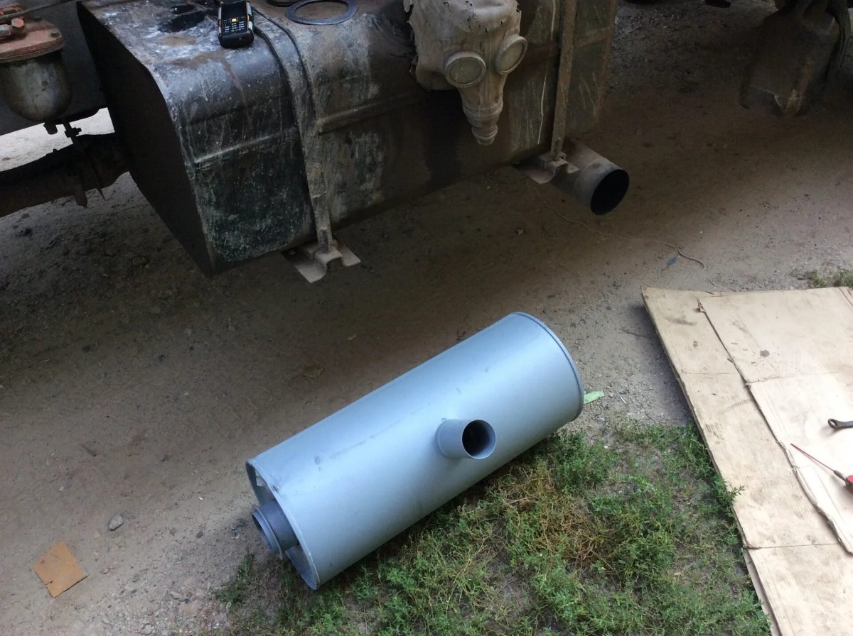 Труба выхлопная КАМАЗ 5320