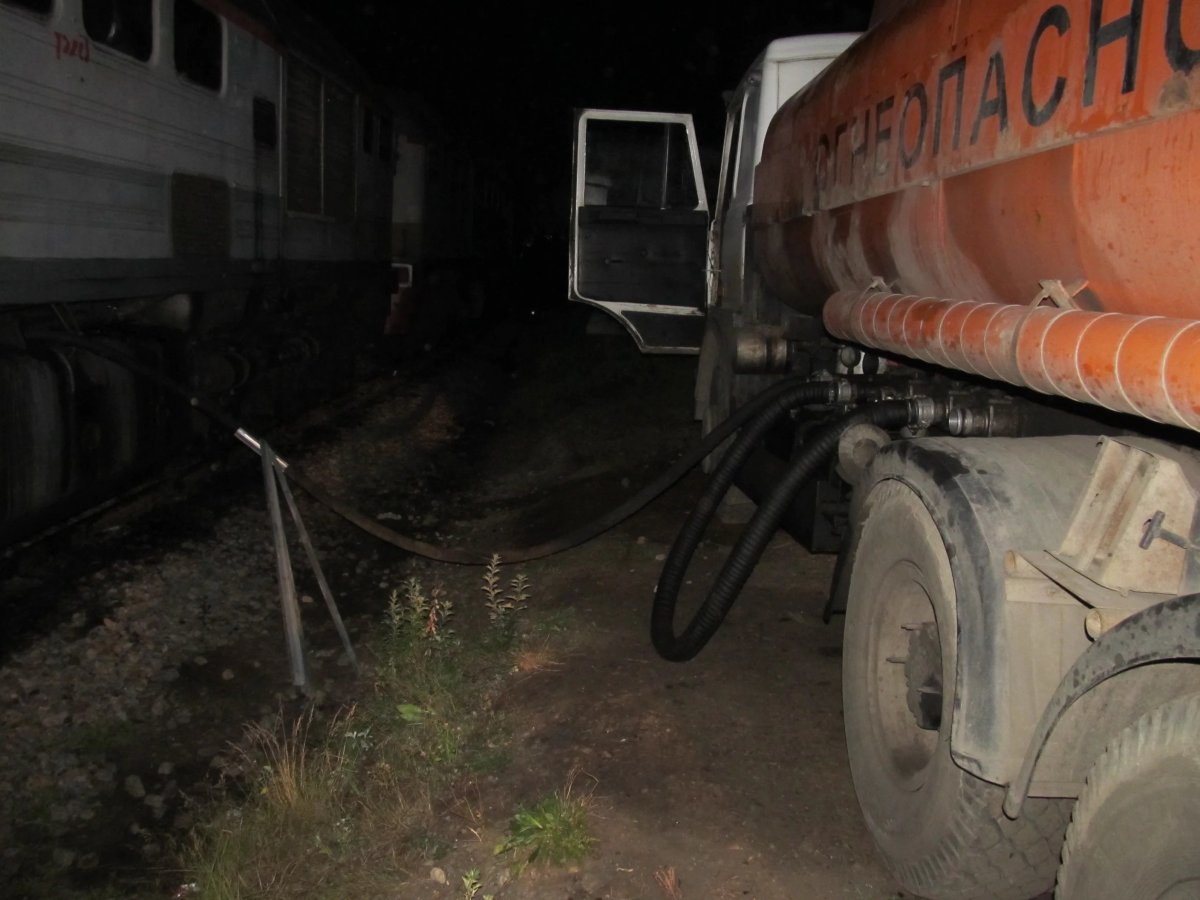 Солярка для тепловоза