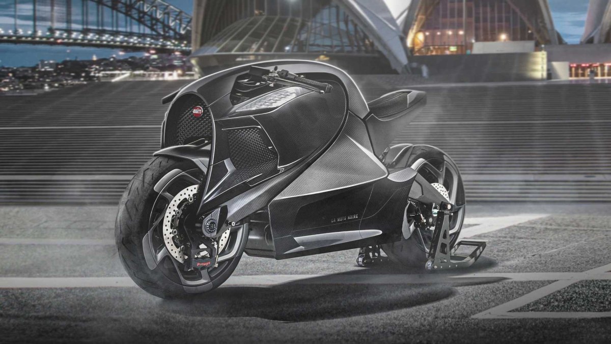 Новый мотоцикл Бугатти
