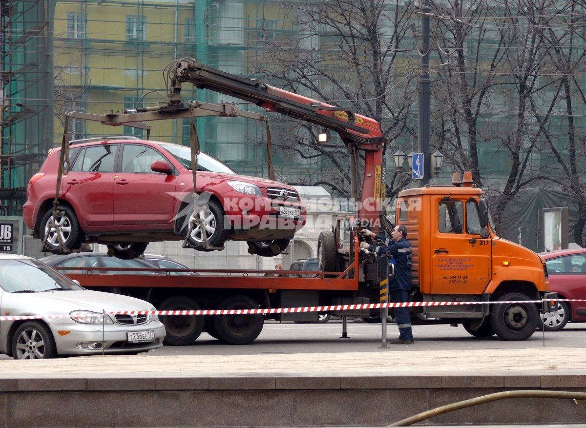 Эвакуация автомобиля