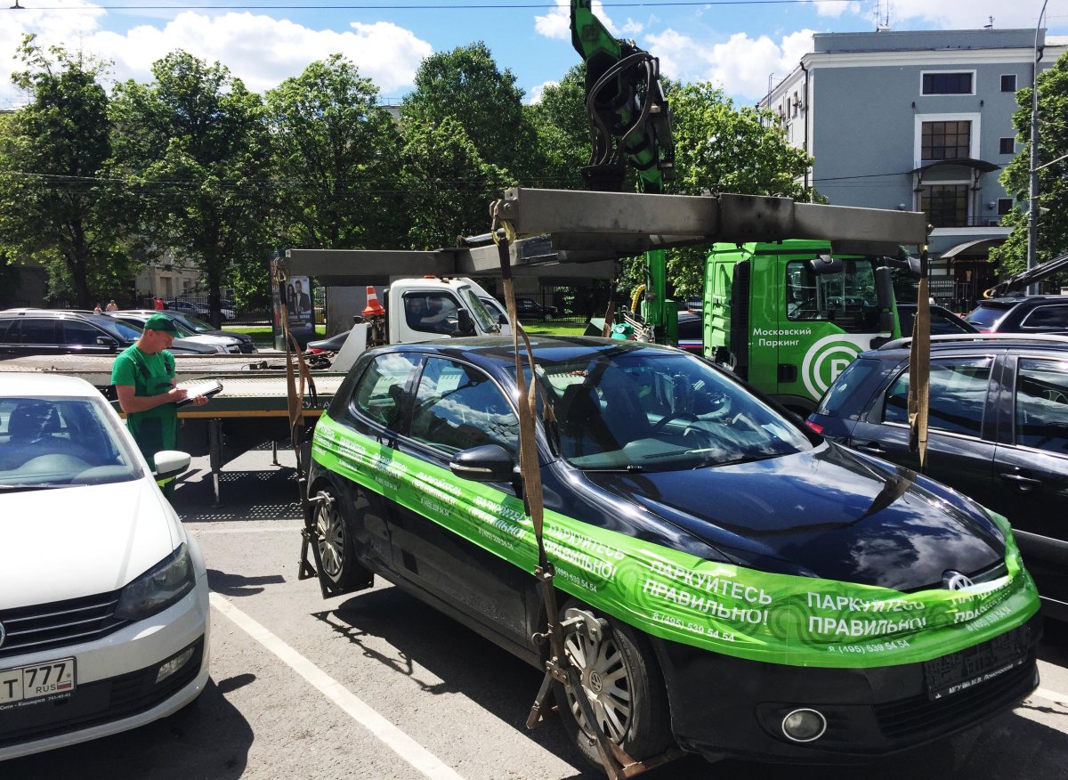 Московский эвакуатор ЦОДД