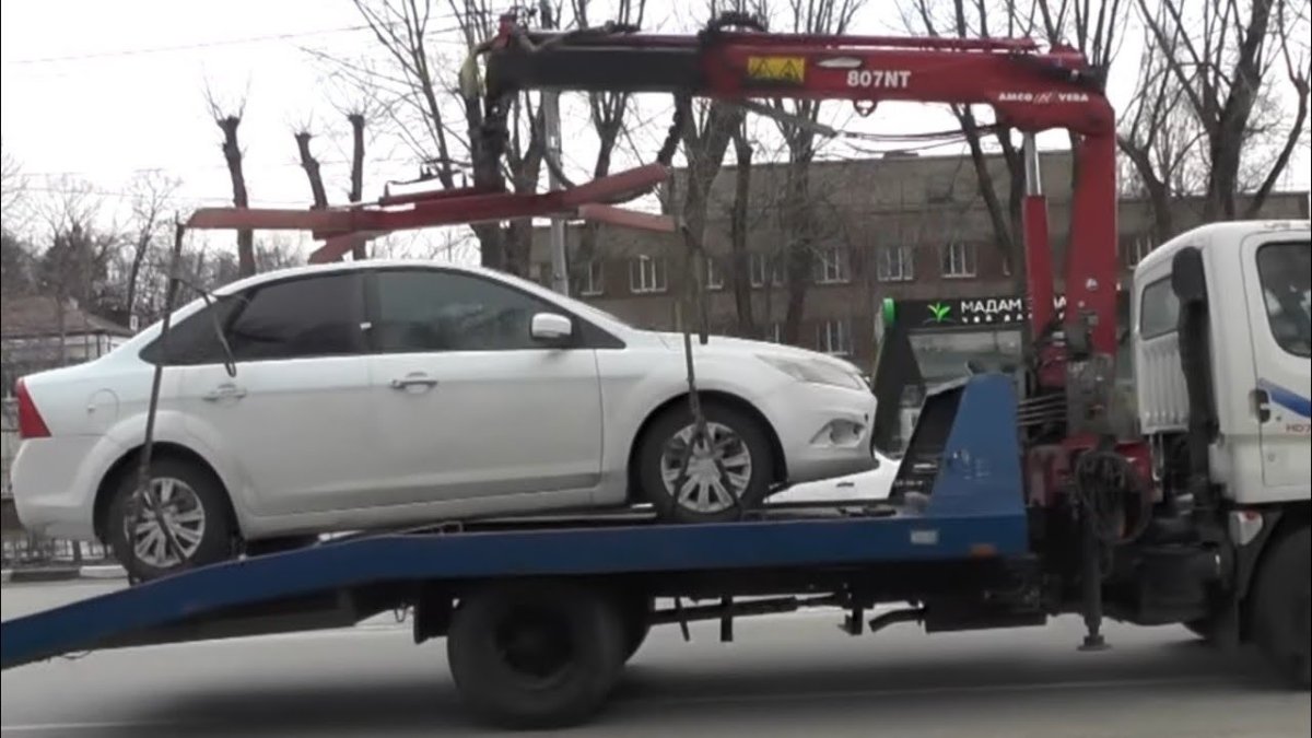 Акт эвакуации автомобиля эвакуатором